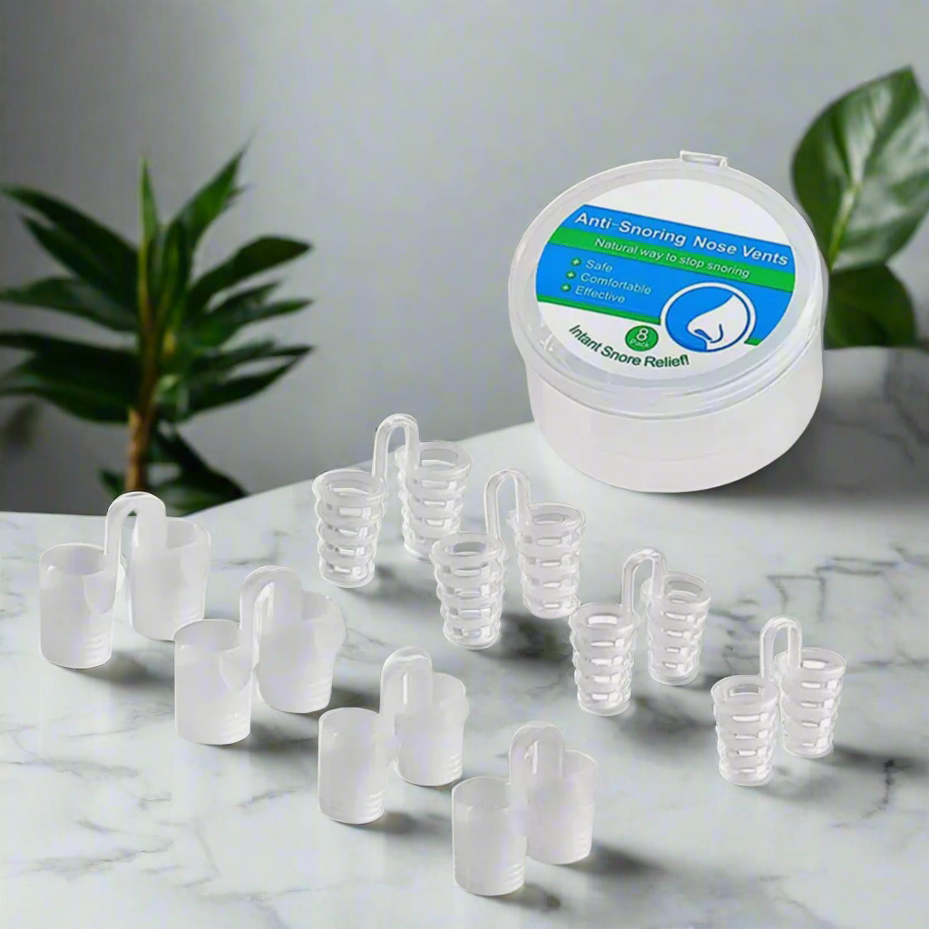 8 Pack - SomniClear Anti-Snoring Nasal Vent Device